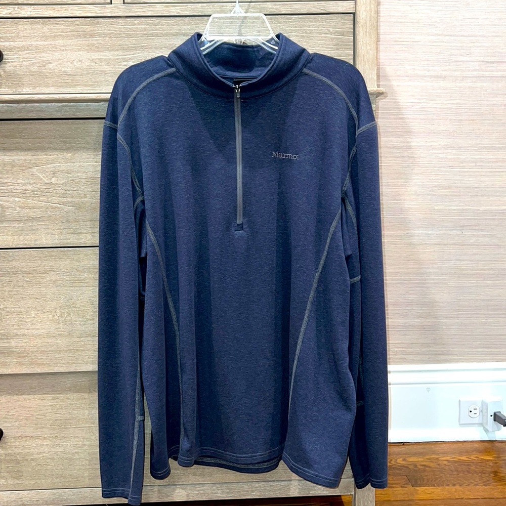 Marmot 1/2 zip stretch fleece. Men’s XL